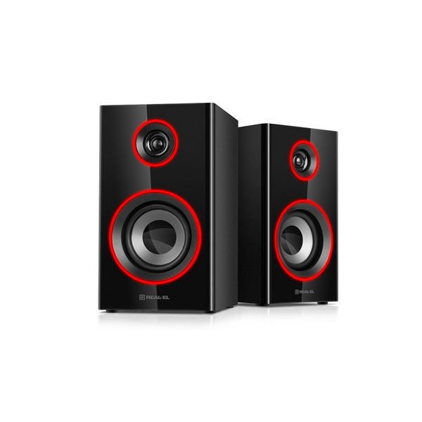 Акустична система REAL-EL S-415 Black
