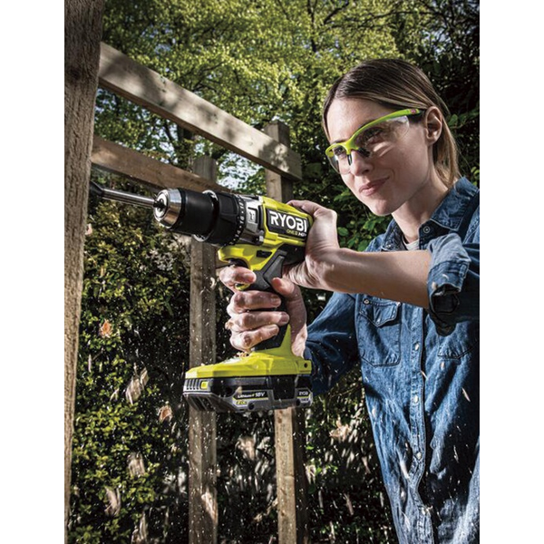 Шурупокрут-дриль ударний акумуляторний Ryobi ONE+HP RPD18X-242S 18В, 2А·ч, 4А·ч (5133005283)