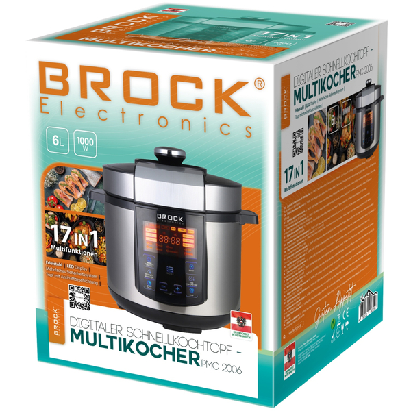 Мультиварка - скороварка BROCK PMC 2006