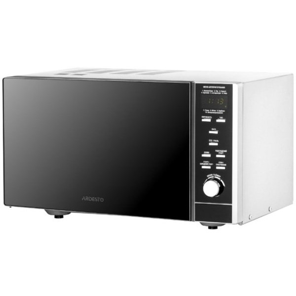Микроволновая печь ARDESTO, 23л, электр. управл., 900Вт, гриль, дисплей, откр.кнопкой, черный