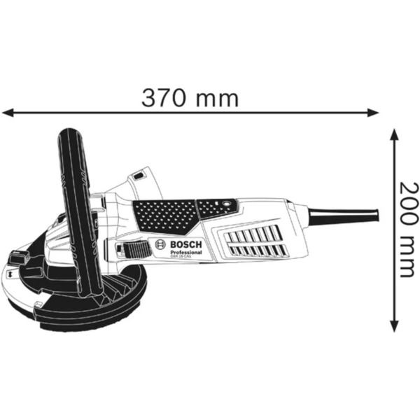 Шліфмашина по бетону Bosch GBR 15 CAG Professional 125мм 1500Вт (0.601.776.001)