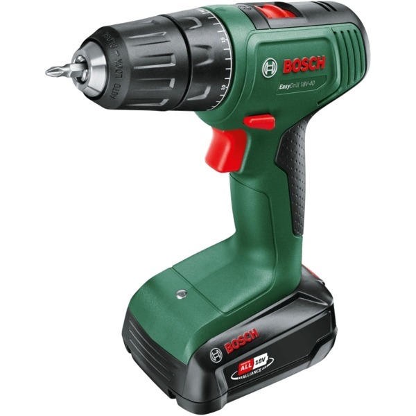 Шуруповерт-дриль акумуляторний Bosch EasyImpact 18V-40 18В 1х2А год (0.603.9D8.003)