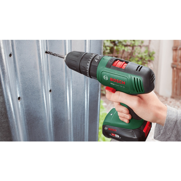 Шуруповерт-дриль ударний акумуляторний Bosch EasyImpact 18V-40 18В 1х2А год (0.603.9D8.107)