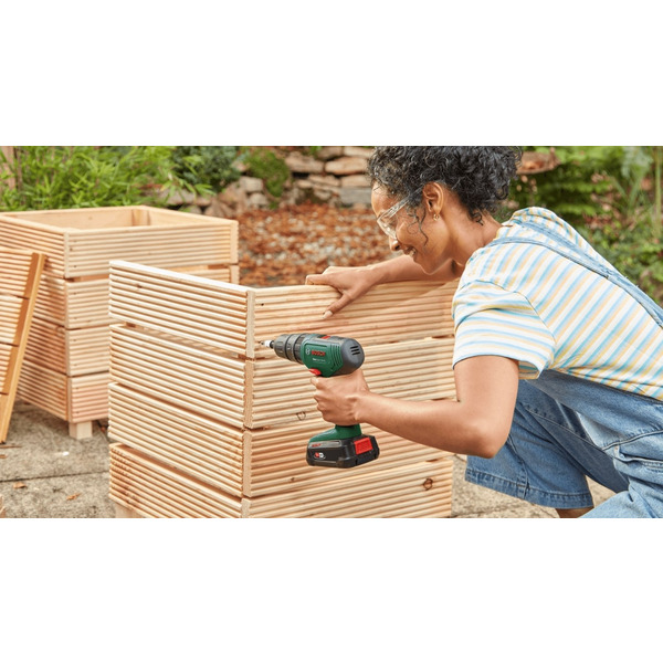 Шуруповерт-дриль ударний акумуляторний Bosch EasyImpact 18V-40 18В 1х2А год (0.603.9D8.107)