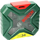 Шуруповерт-дриль ударний акумуляторний Bosch EasyImpact 18V-40 18В 2х2А год + набір приладдя (0.603.9D8.109)