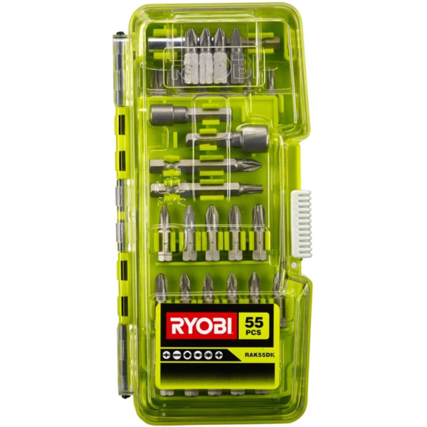 Набір біт Ryobi RAK55DK 55шт кейс (5132004357)