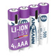 Аккумуляторы Ansmann AAA/HR03 Li-Ion 500 mAh BL 4 шт