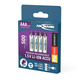 Аккумуляторы Ansmann AAA/HR03 Li-Ion 500 mAh BL 4 шт