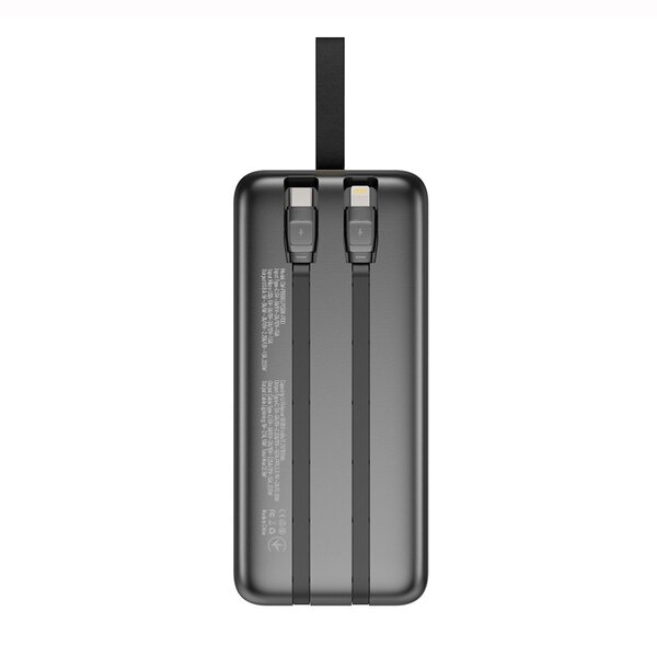 Зовнішній акумулятор (Power Bank) ColorWay Digital Display 50000mAh Black (CW-PB500LPC5BK-PDD)