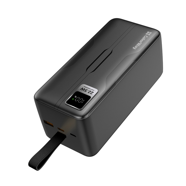 Зовнішній акумулятор (Power Bank) ColorWay Digital Display 50000mAh Black (CW-PB500LPC5BK-PDD)