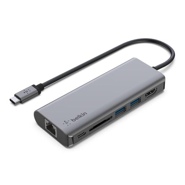 USB-Хаб Belkin USB-C 6в1 Multiport Dock