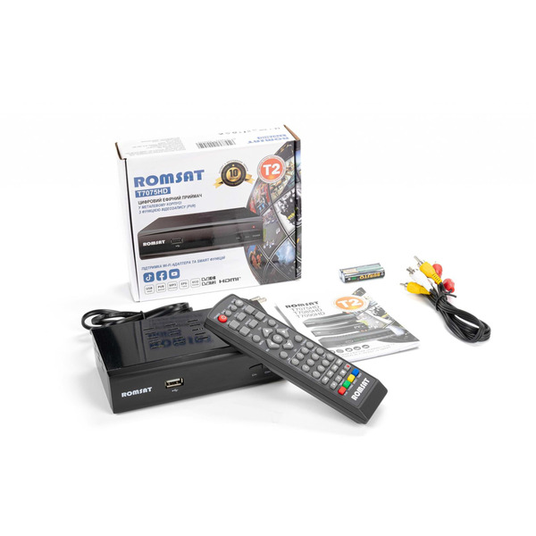 Тюнер DVB-T2 Romsat T7070HD
