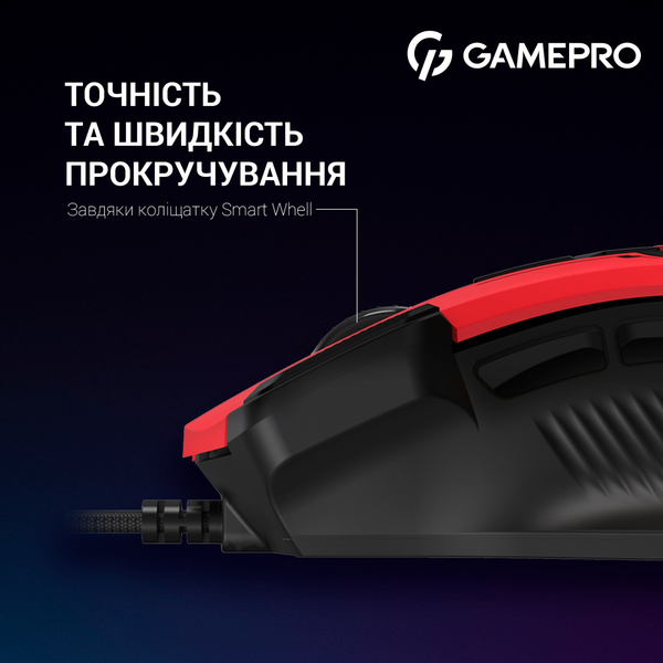 Мышь GamePro GM300R Red