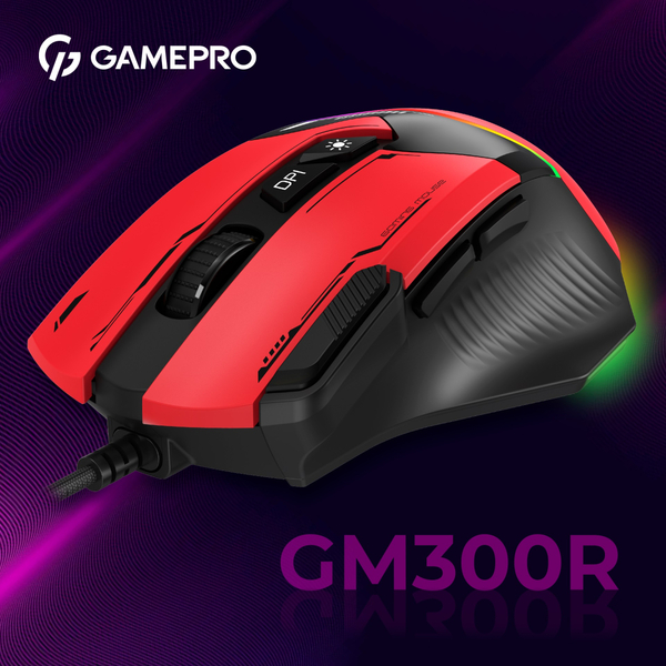 Мышь GamePro GM300R Red
