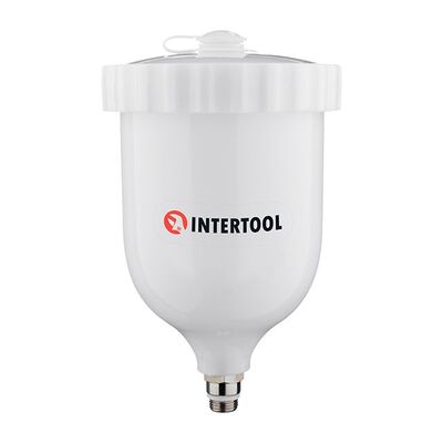 Бачок пластиковий із зовнішньою різьбою M14x1.25, 600 мл INTERTOOL PT-1902