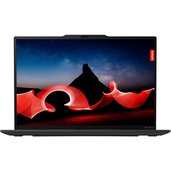 Ноутбук Lenovo ThinkPad X1 Carbon Gen 12 (21KC004RRA) в черном цвете.