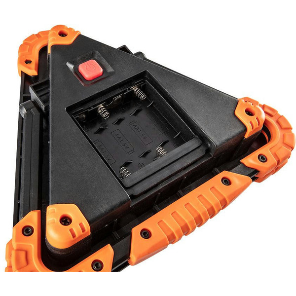 Прожектор на батарейках Neo Tools, трикутний, ААх4, 205x226x45мм, 800лм, 10Вт (99-076)