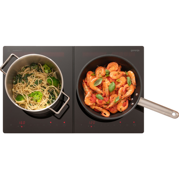 Плитка настольная Gorenje индукионная, комф. - 2 по 2кВт, управл. - сенсорное, таймер, черный