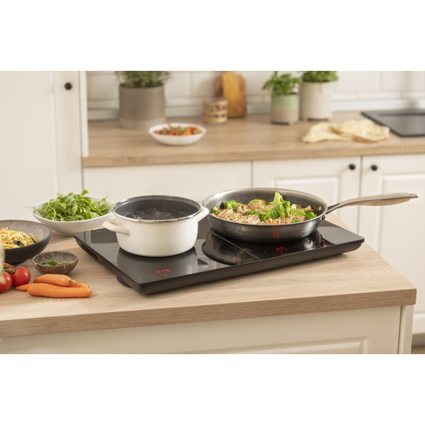 Плитка настольная Gorenje индукионная, комф. - 2 по 2кВт, управл. - сенсорное, таймер, черный