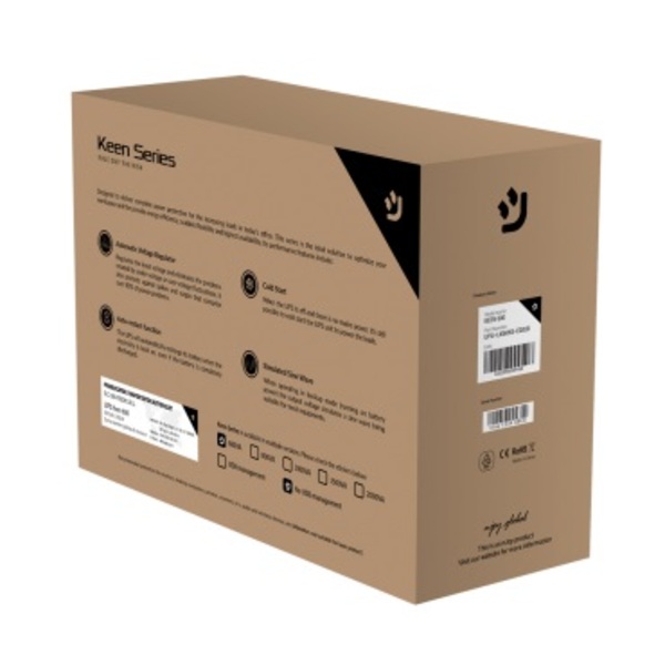 Джерело безперебійного живлення NJOY Keen 600 USB
