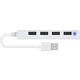 Концентратор USB2.0 SpeedLink Snappy Slim White (SL-140000-WE) 4хUSB2.0