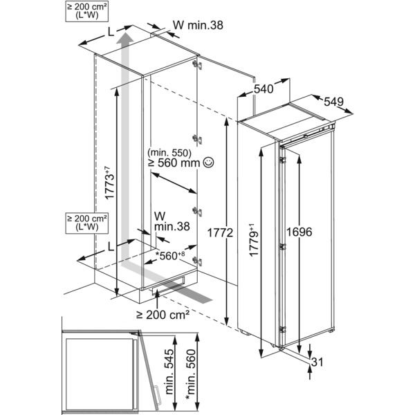 Морозильна камера Electrolux EUN7NE18S
