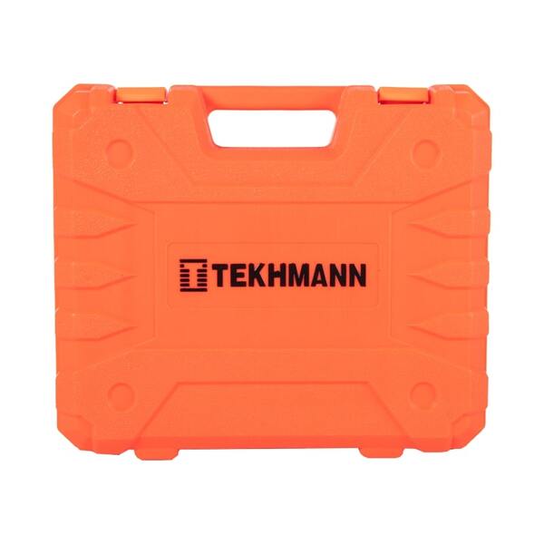Шурупокрут-дриль акумуляторний Tekhmann TCD-18 LIW 18В 2х2А·год 28Нм 0-350·1300об·хв 1.3кг кейс