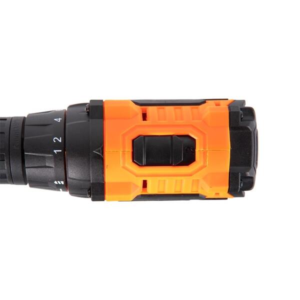 Шурупокрут-дриль акумуляторний Tekhmann TCD-18 LIW 18В 2х2А·год 28Нм 0-350·1300об·хв 1.3кг кейс