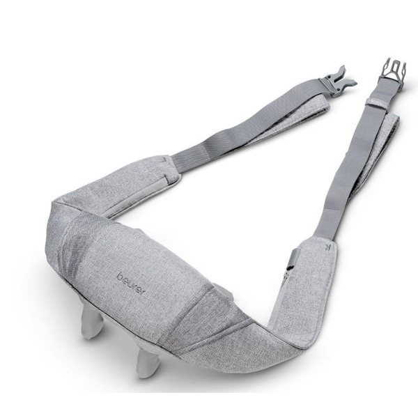 Масажер Beurer Body Massager, літій-іонний, вага 1,159кг, змінний чохол, сірий