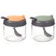Спецівниця HEREVIN 2024 Colours Conical Spice Jar з ложкою MIX 0.3 л (131018-150)