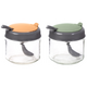 Спецівниця HEREVIN 2024 Colours Conical Spice Jar з ложкою MIX 0.3 л (131018-150)