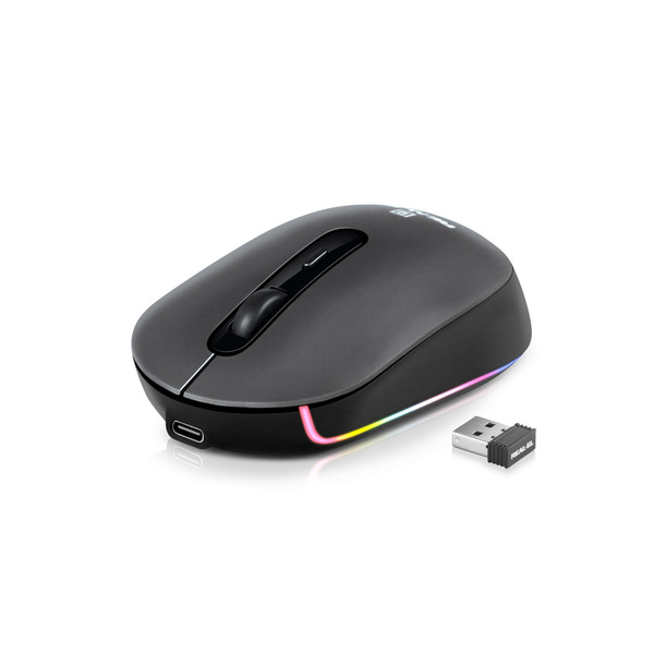 Миша REAL-EL RM-470W Dark Gray