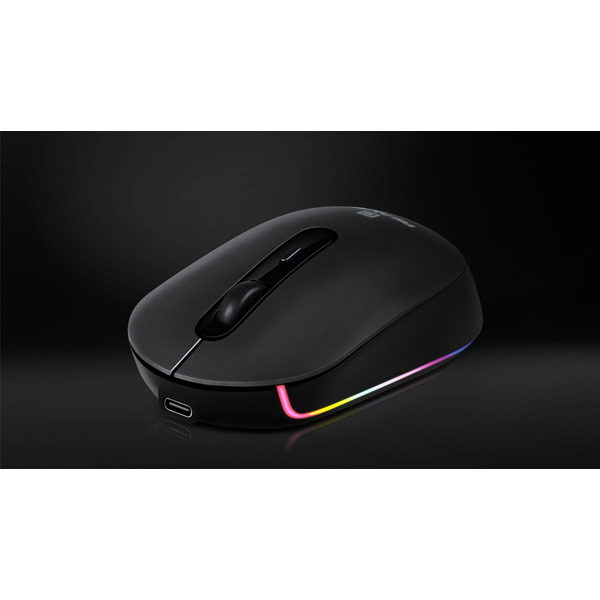 Миша REAL-EL RM-470W Dark Gray