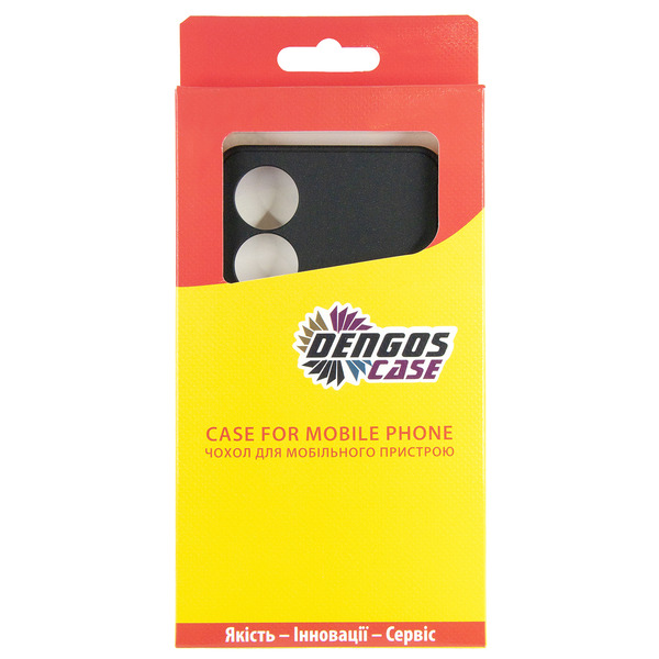 Чохол Dengos Carbon для ZTE Blade A34 Black DG-TPU-CRBN-220