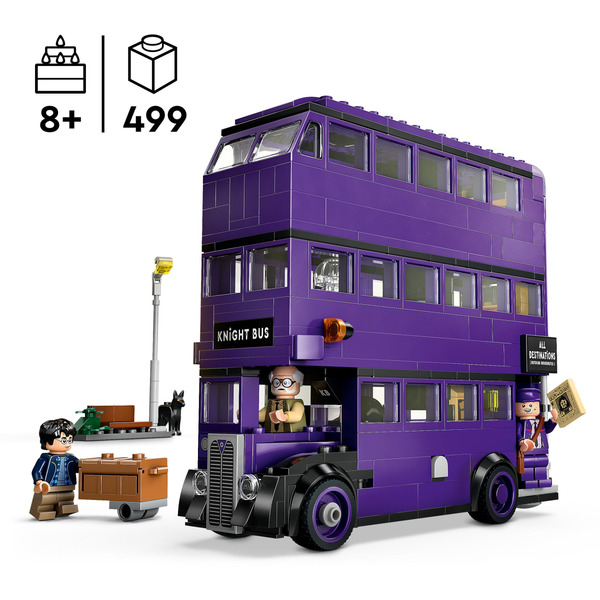 Конструктор LEGO Harry Potter: Пригоди на Лицарському автобусі - набір з 499 елементів (76446)