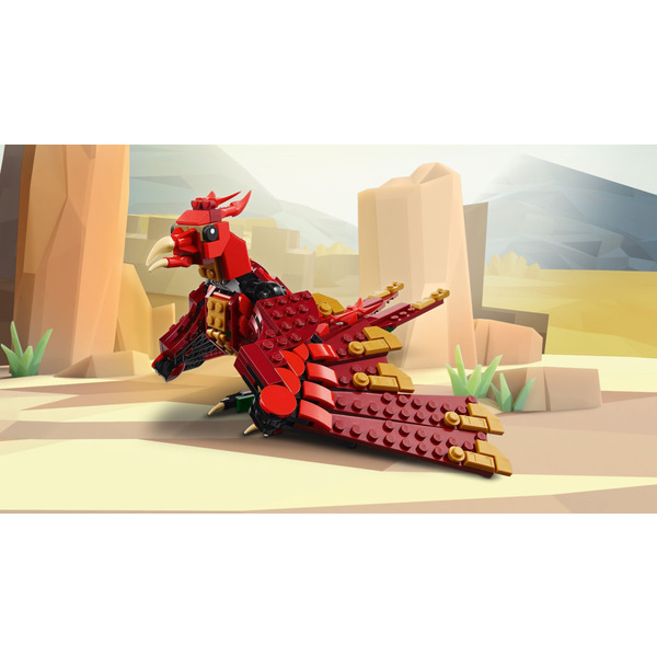 Блоковий конструктор LEGO Creator Середньовічний дракон (31161)
