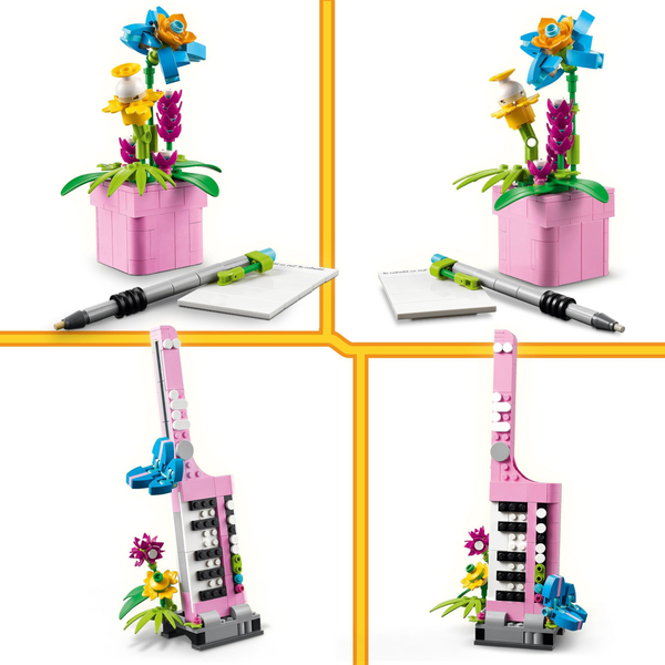 LEGO 31169 Creator: Друкарська машинка з квітами