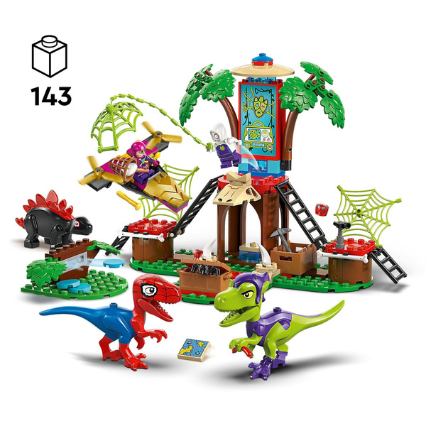 LEGO 11200 Spider-Man vs Raptor Goblin Battle на Treehouse Headquarters