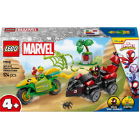 Конструктор LEGO Spidey Перегони на електромобілях з динозаврами