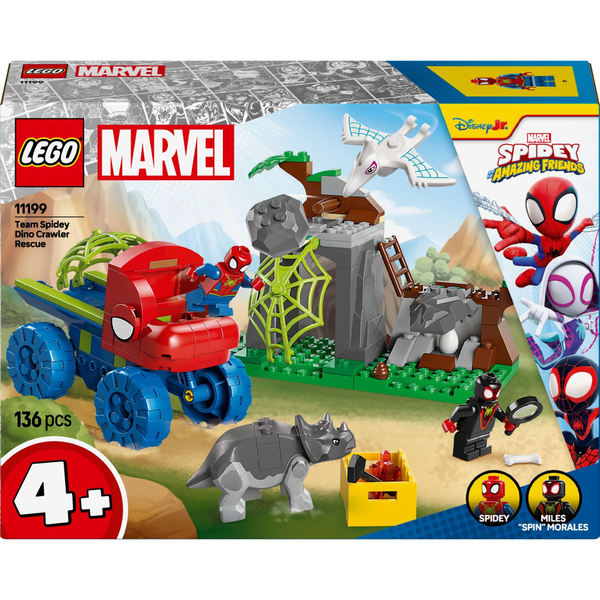 LEGO 11199 Spidey: Динозаврячий рятувальний транспорт команди Павука