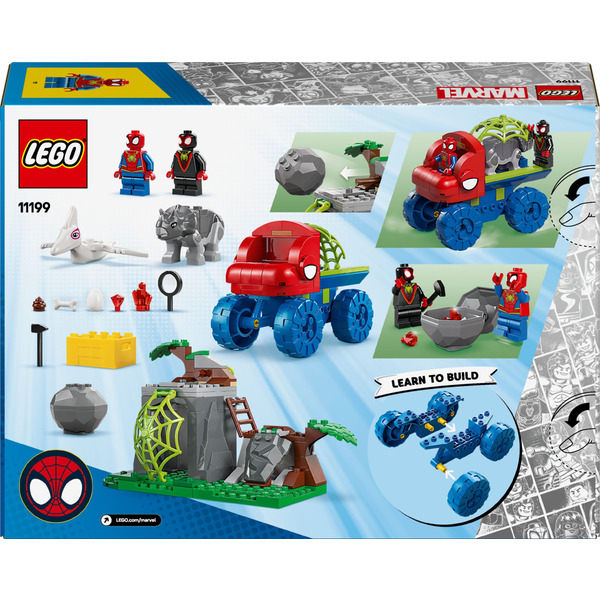 LEGO 11199 Spidey: Динозаврячий рятувальний транспорт команди Павука