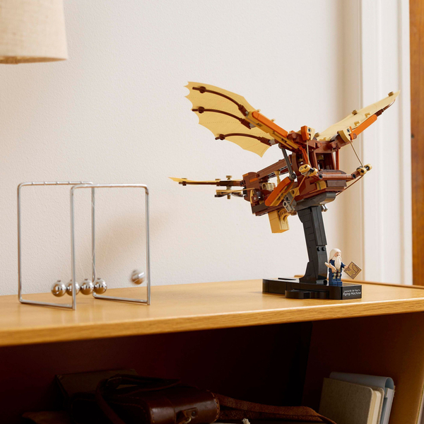 LEGO Icons: Літаюча машина Леонарда да Вінчі 493 елементи