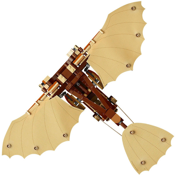 LEGO Icons: Літаюча машина Леонарда да Вінчі 493 елементи