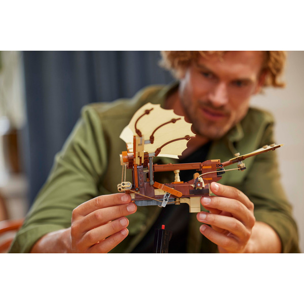 LEGO Icons: Літаюча машина Леонарда да Вінчі 493 елементи