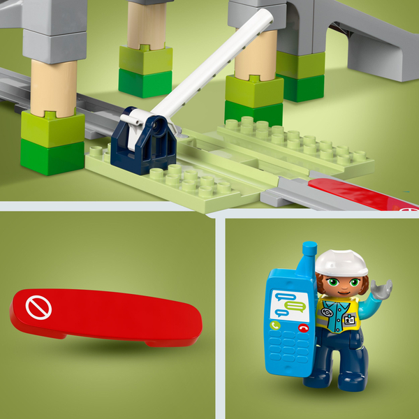 LEGO Додатковий набір: Залізничний міст та колії (10426)