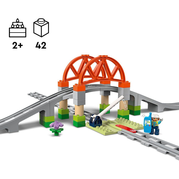 LEGO Додатковий набір: Залізничний міст та колії (10426)