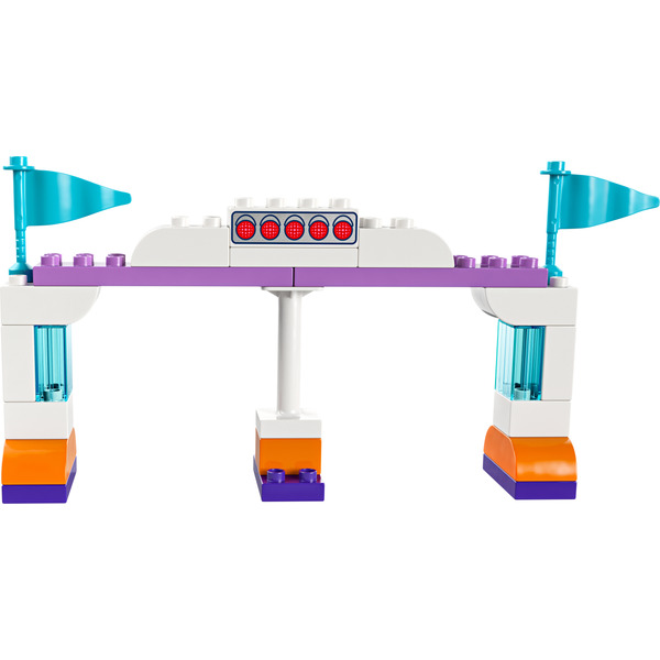 Блоковий конструктор LEGO DUPLO Автомобілі для перегонів і пілоти команд Формули-1 (10445)