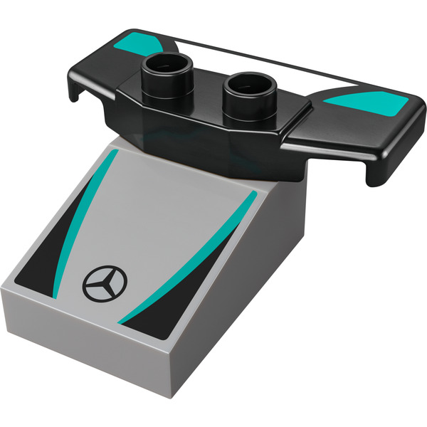 Блоковий конструктор LEGO DUPLO Автомобілі для перегонів і пілоти команд Формули-1 (10445)