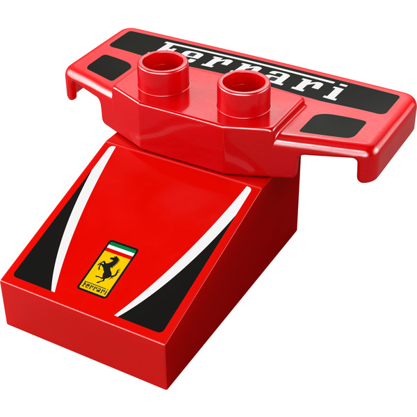 Блоковий конструктор LEGO DUPLO Автомобілі для перегонів і пілоти команд Формули-1 (10445)