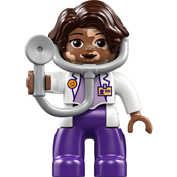 Конструктор LEGO Duplo Town Впервые: визит к врачу (10449)